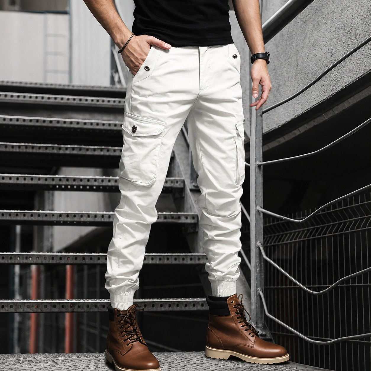 Cargo Pants Hawke™ with Utility Pockets, Stretch Fabric and Jogger Fit