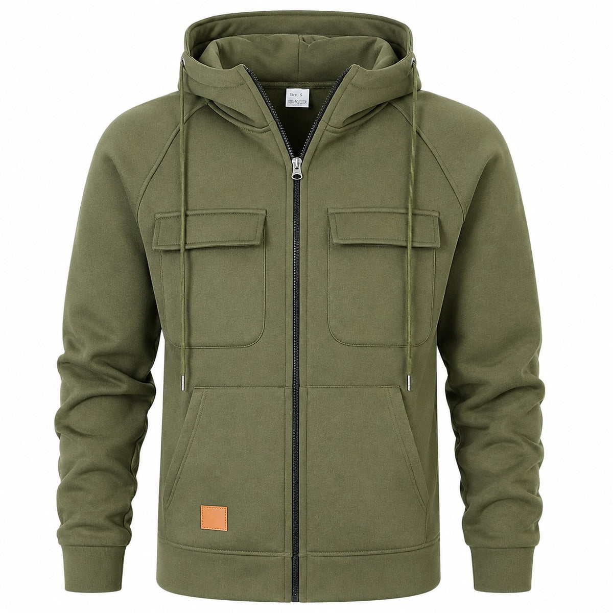 Torren™ Hooded Jacket with Adjustable Drawstrings and Flap Chest Pockets