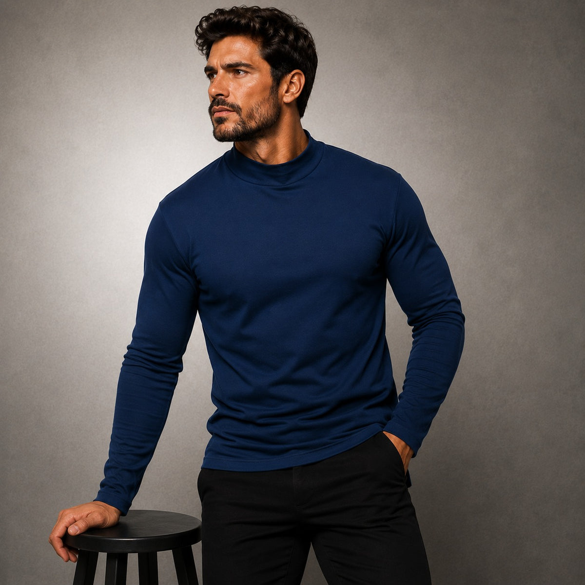 Valtor™ Long-Sleeve Shirt with Flexible Fabric and Fitted Silhouette
