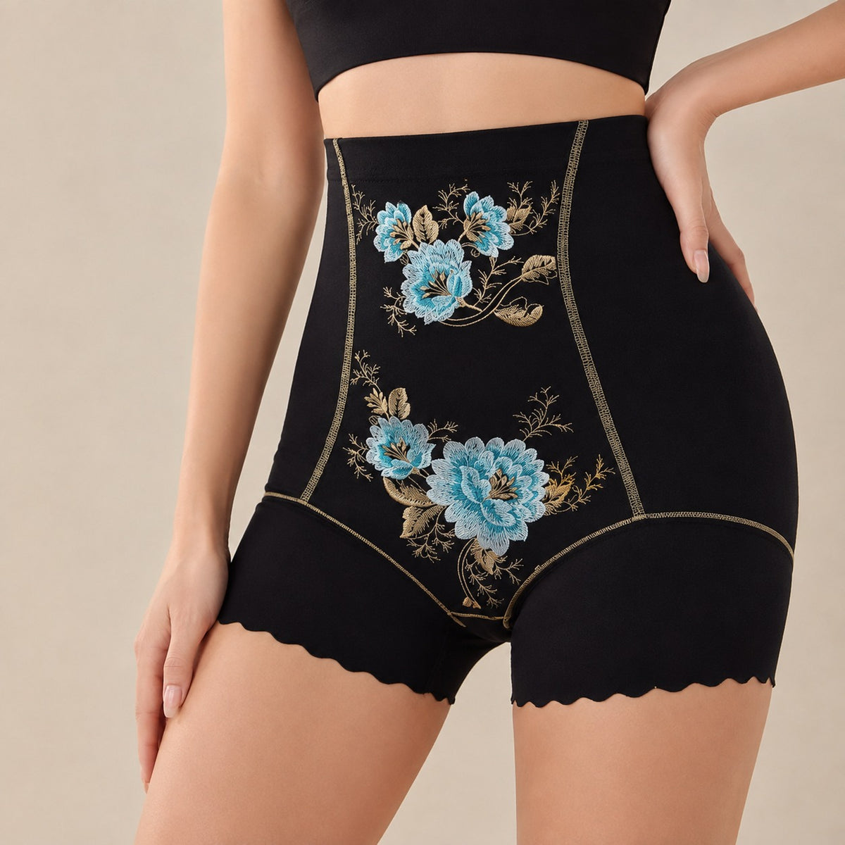 [BUY 2 GET 5] Elorien™ High-Waisted Shaping Boyshorts with Butt-Lifting Effect & Breathable Antibacterial Lining