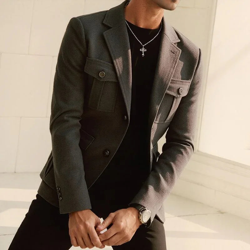 Lauritz™ Casual Blazer with Premium Structured Fabric / The Quiet Luxury of Italian Tailoring!