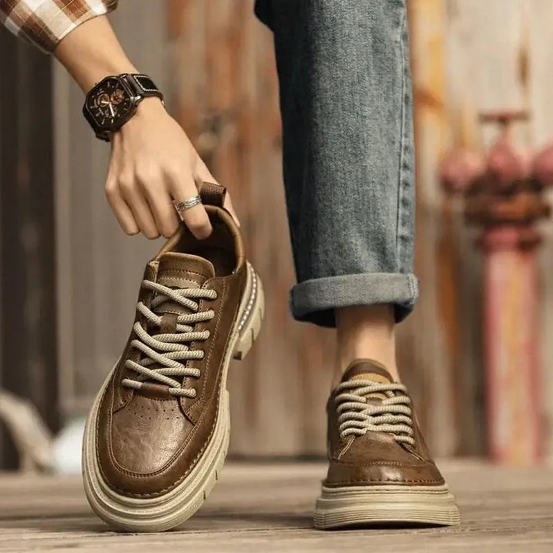 Heritage™ Sneakers with Aeroblade Technology and Rugged Sole / The Legacy of Premium Leather and Handcrafted Tradition!