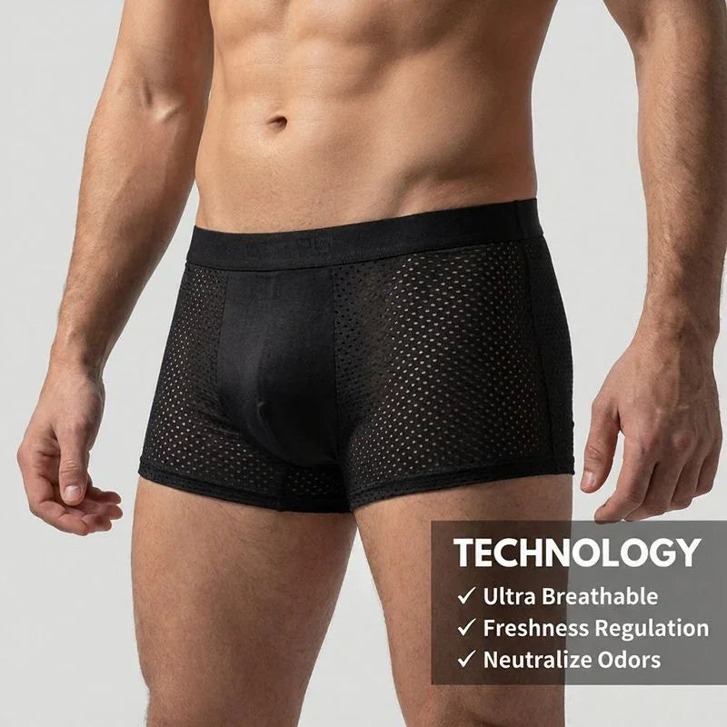 5-Pack + 2 FREE - PREMIUM BAMBOO FIBRE BOXER SHORTS / BLACK FRIDAY SALE