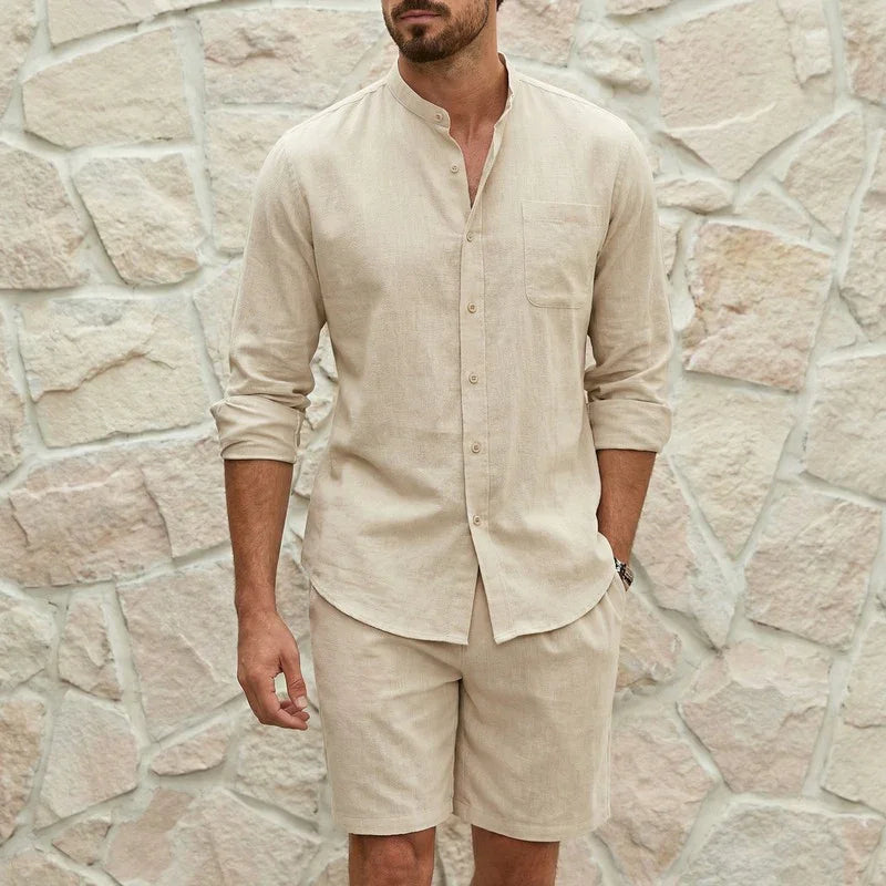 Mediterranean Elite™ Minimalist Cotton Linen Set
