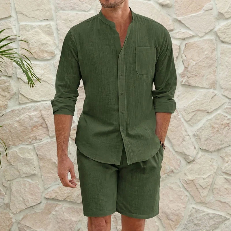 Mediterranean Elite™ Minimalist Cotton Linen Set