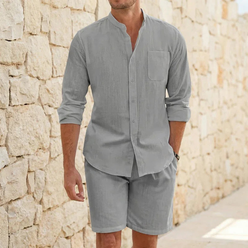 Mediterranean Elite™ Minimalist Cotton Linen Set