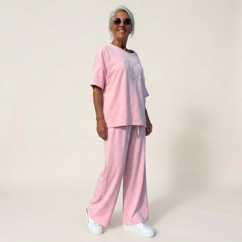 Urban Grace™ Signature Set in Comfort Knit with Elegant Crystal Details