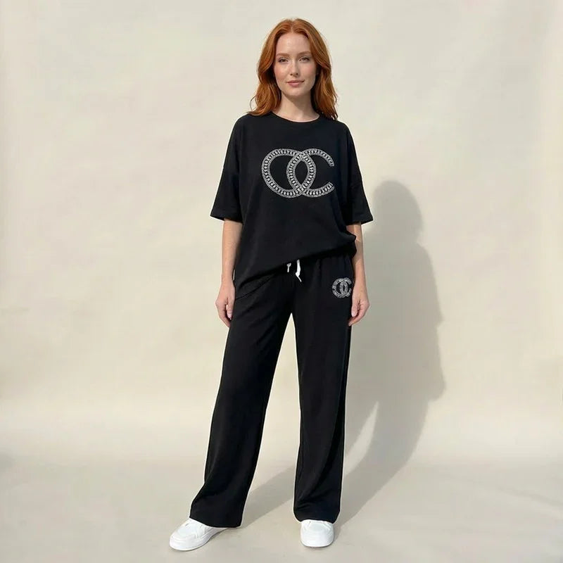 Urban Grace™ Signature Set in Comfort Knit with Elegant Crystal Details