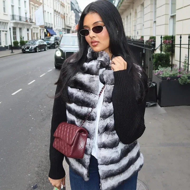 Sablê™ Jacket with Velvet Details and Knitted Sleeves