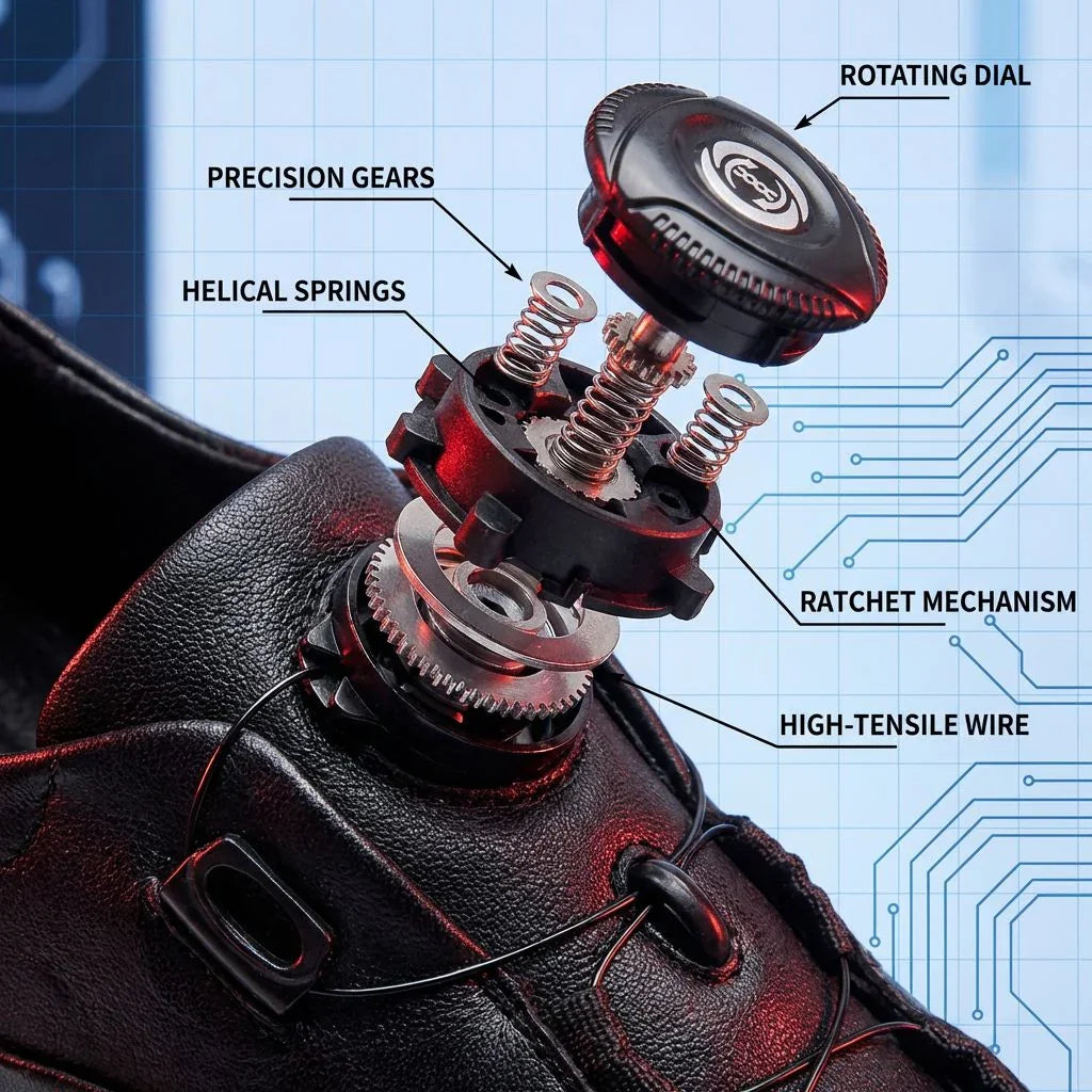 Altair™ Premium Leather Shoe with High-Durability Construction