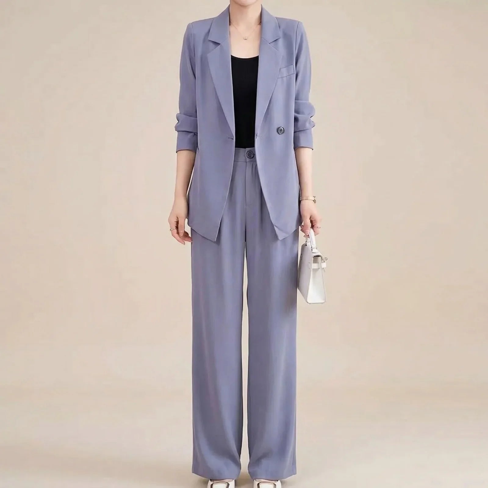 Alviera™ Two-Piece Tailored Set with Sophisticated Blazer