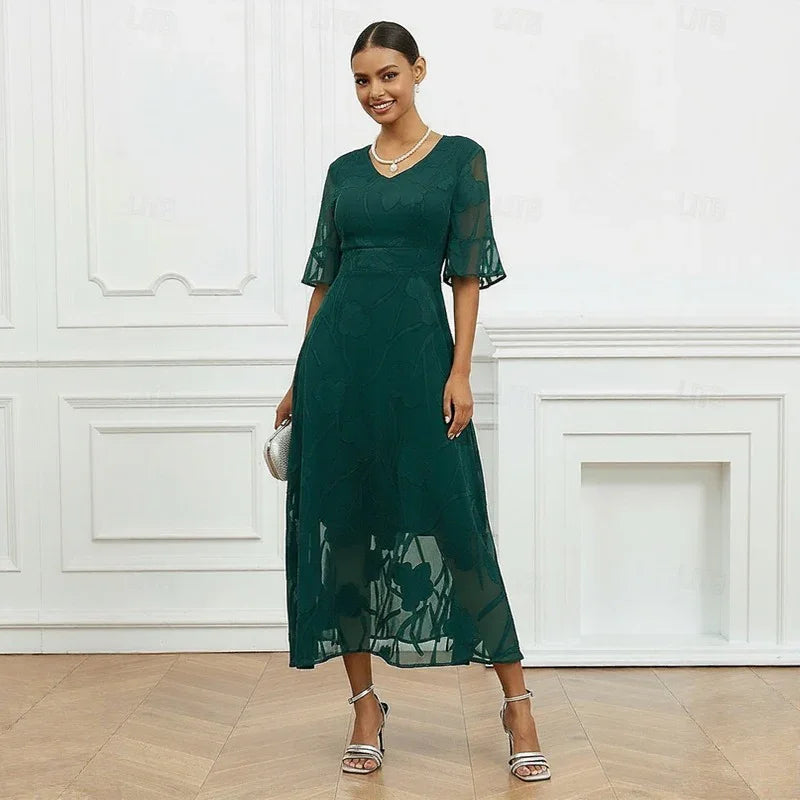 Celira™ Dress with Sophisticated Floral Design