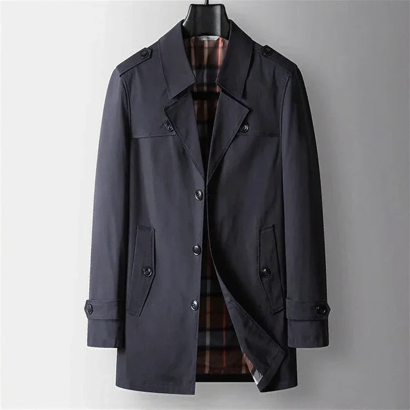 Bravon™ Coat with Imposing Cut and Premium Finish