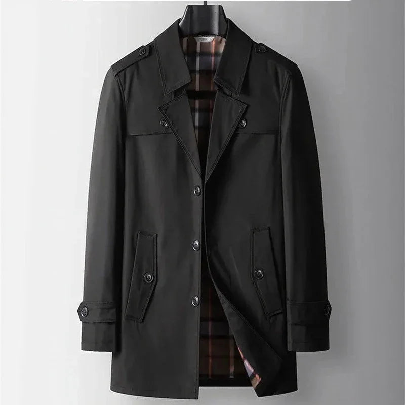 Bravon™ Coat with Imposing Cut and Premium Finish