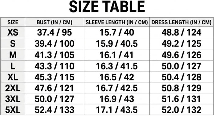 Size Guide