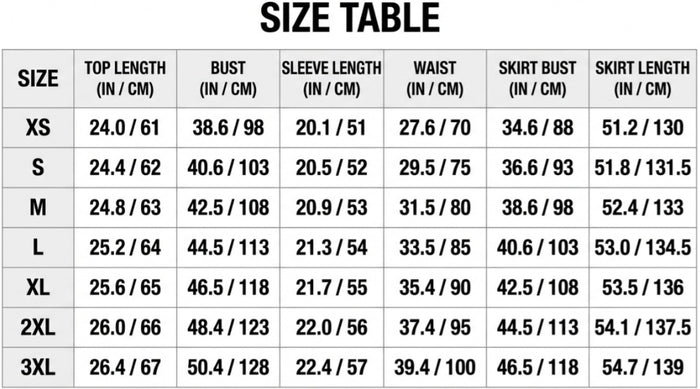 Size Guide