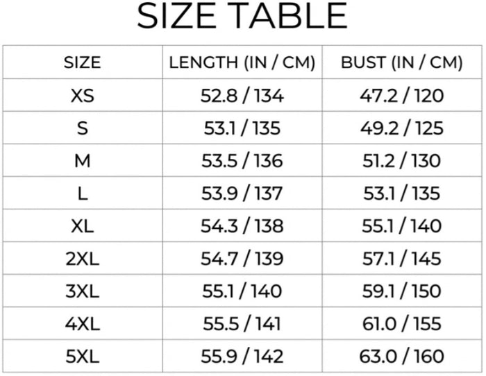 Size Guide