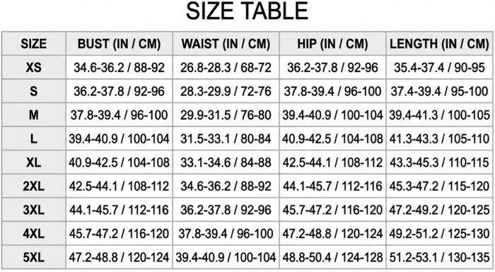 Size Guide