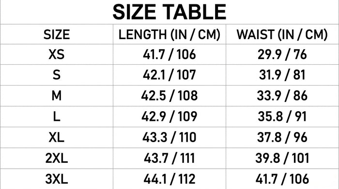 Size Guide