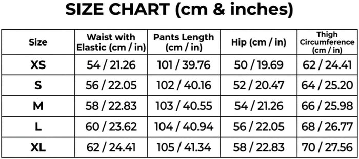 Size Guide