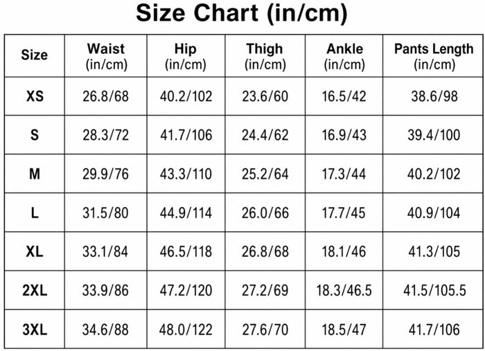 Size Guide