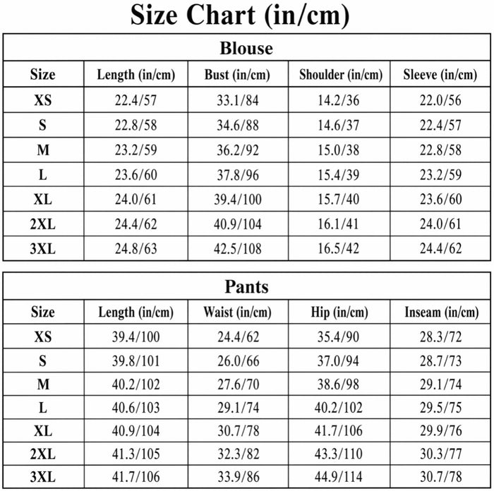 Size Guide