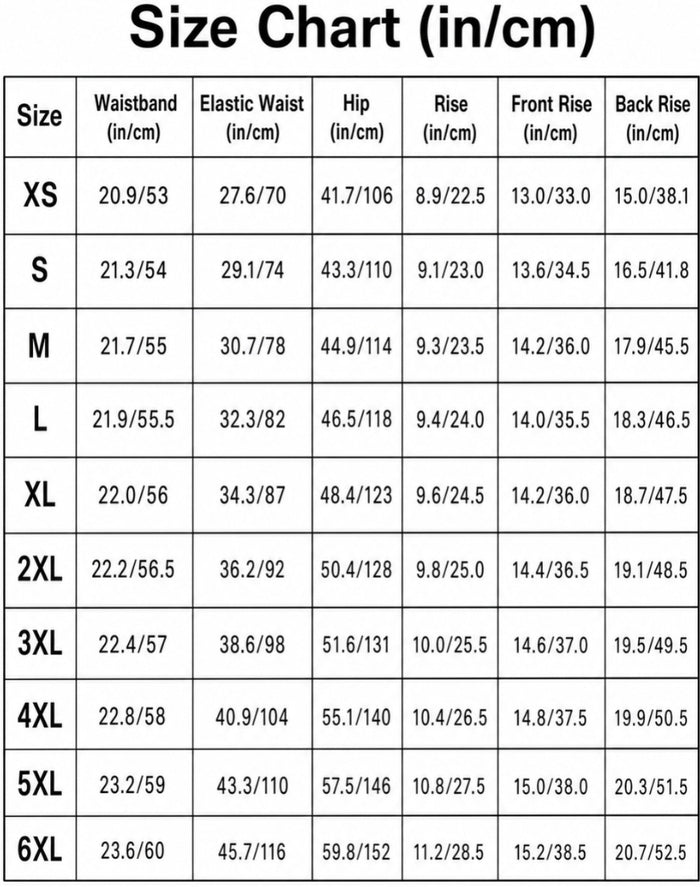 Size Guide