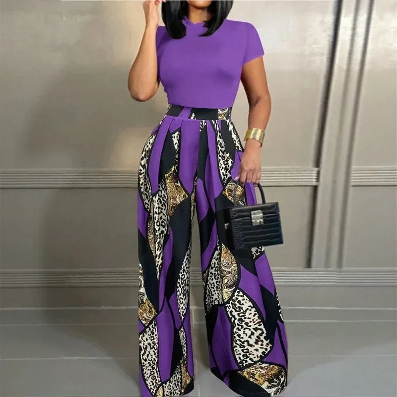 Lunavie™ Set with Modern Print and Luxurious Look