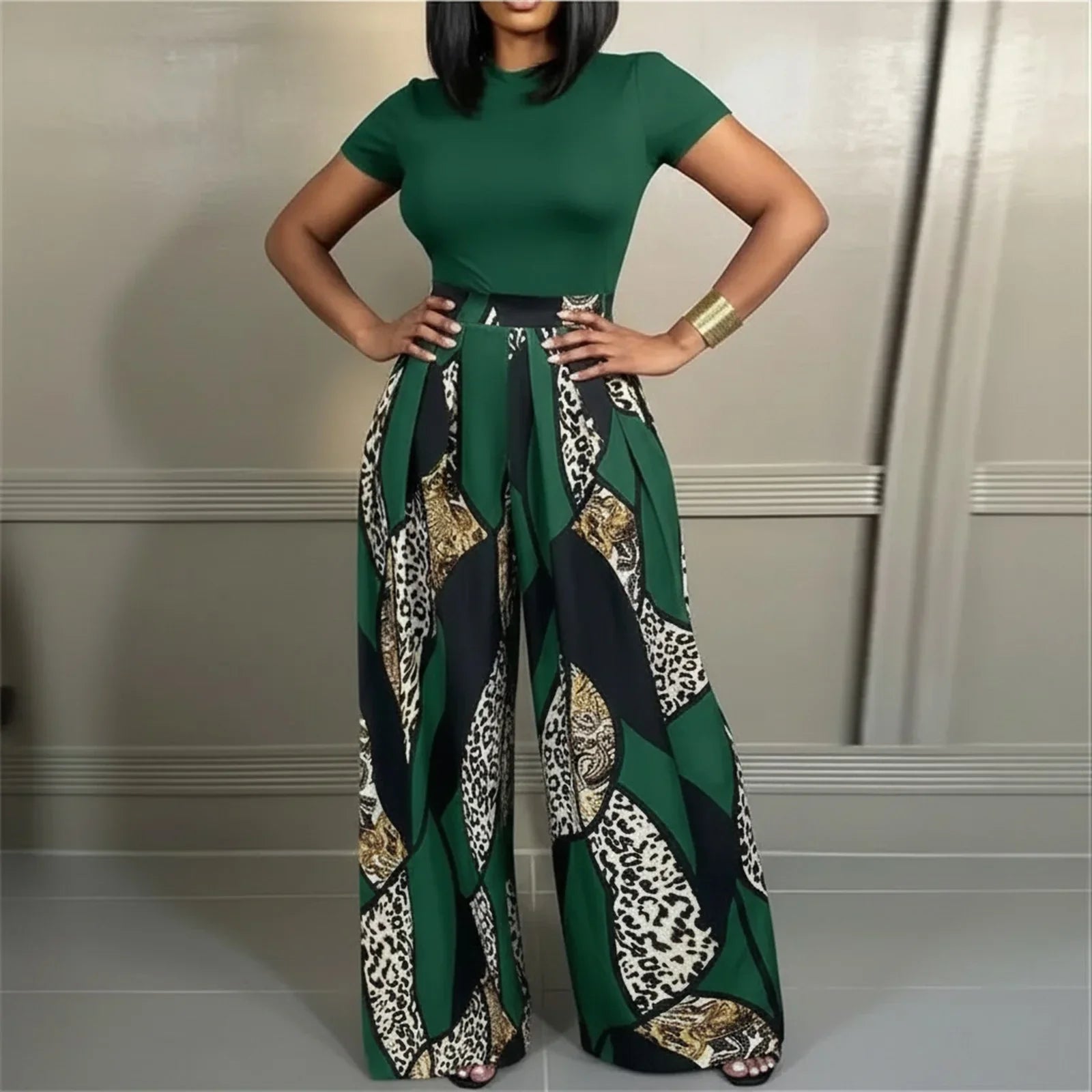 Lunavie™ Set with Modern Print and Luxurious Look