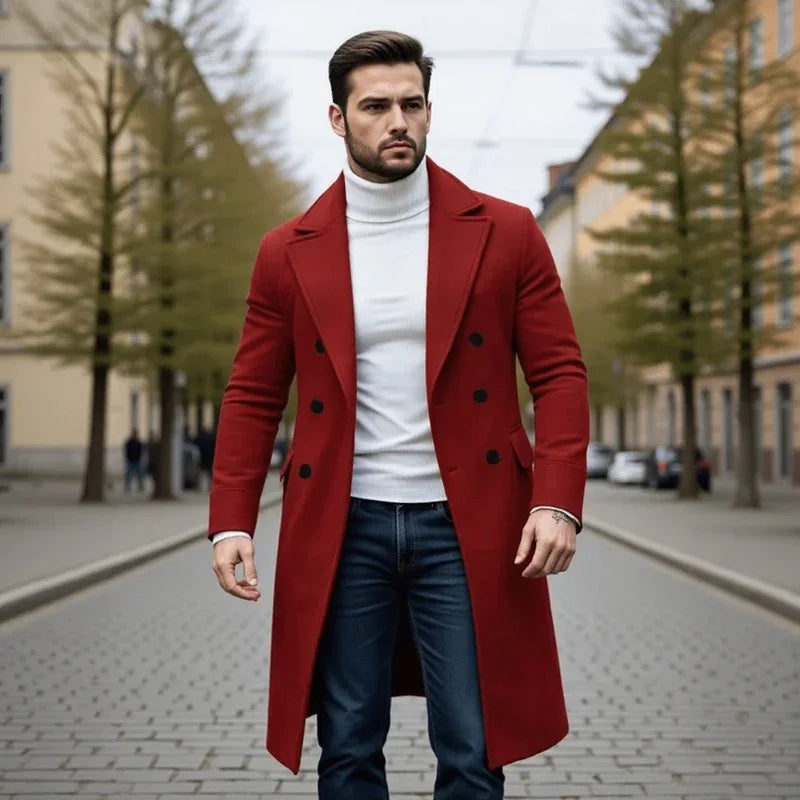 Norvik™ Overcoat with Classic Style and European Elegance