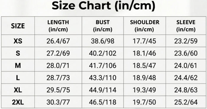 Size Guide