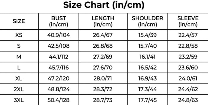 Size Guide