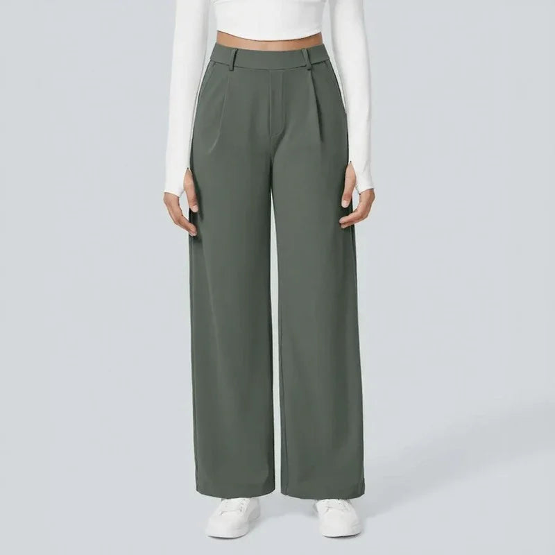 Monarcelle™ Pants With Fluid Fit and Minimalist Design