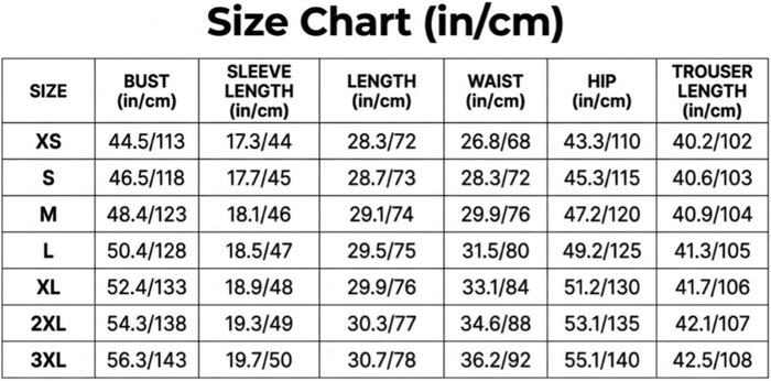 Size Guide