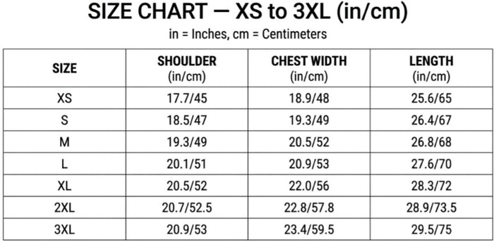 Size Guide
