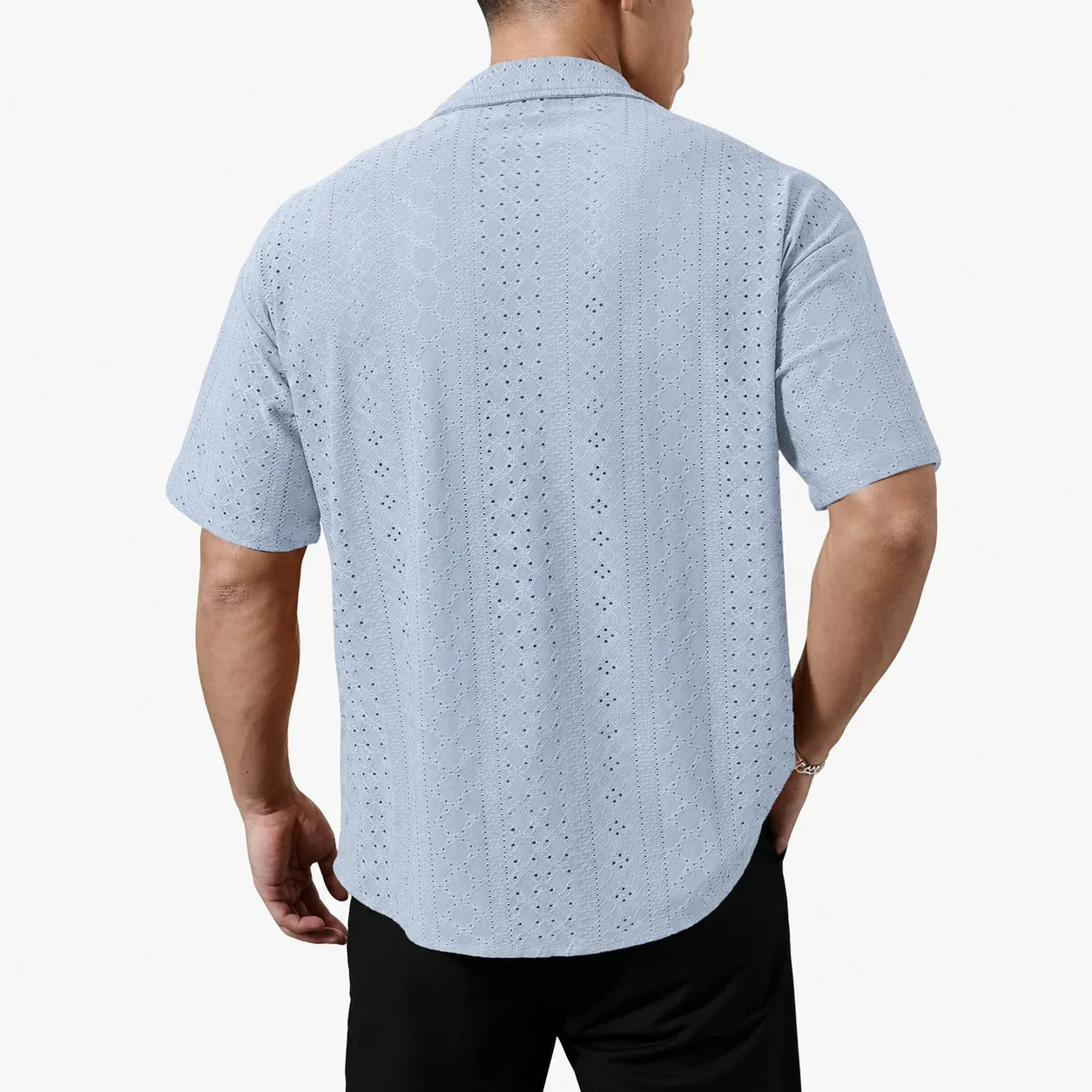Orvieto™ Short Sleeve Shirt in Breathable Knit Fabric
