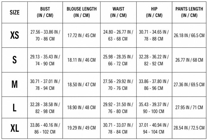 Size Guide