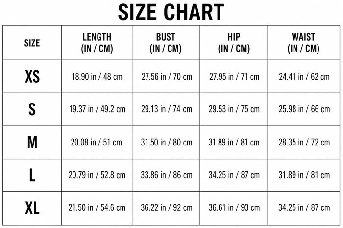 Size Guide