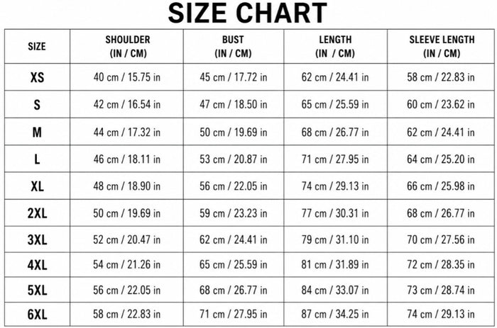 Size Guide