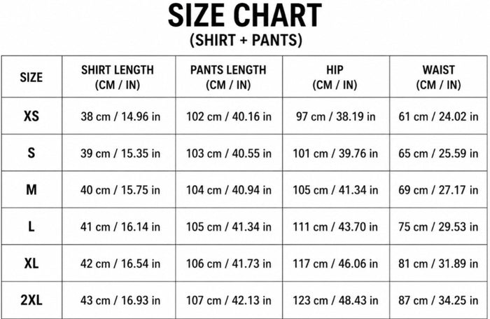 Size Guide