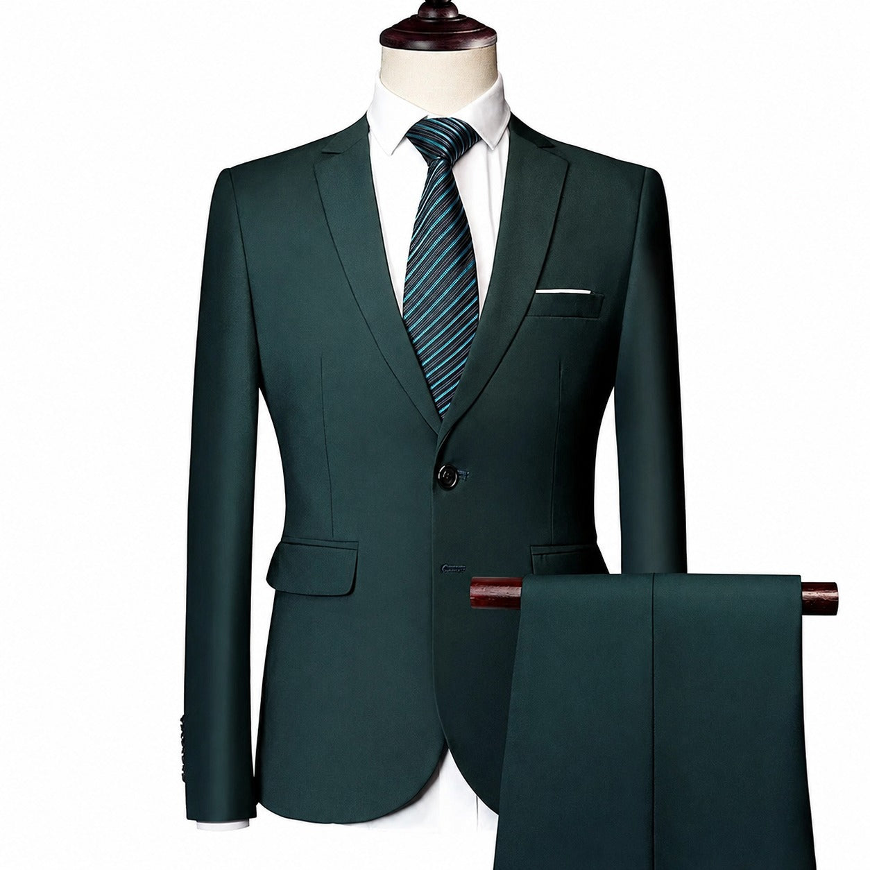 Monaco Royal™ Suit Set with Premium Tailored Blazer and Slim Fit Pants