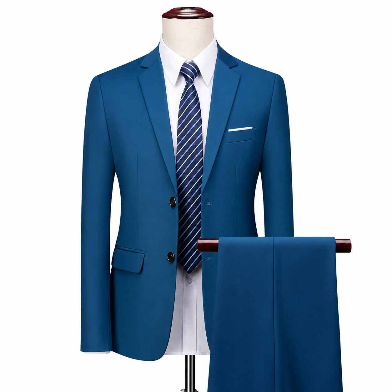 Monaco Royal™ Suit Set with Premium Tailored Blazer and Slim Fit Pants