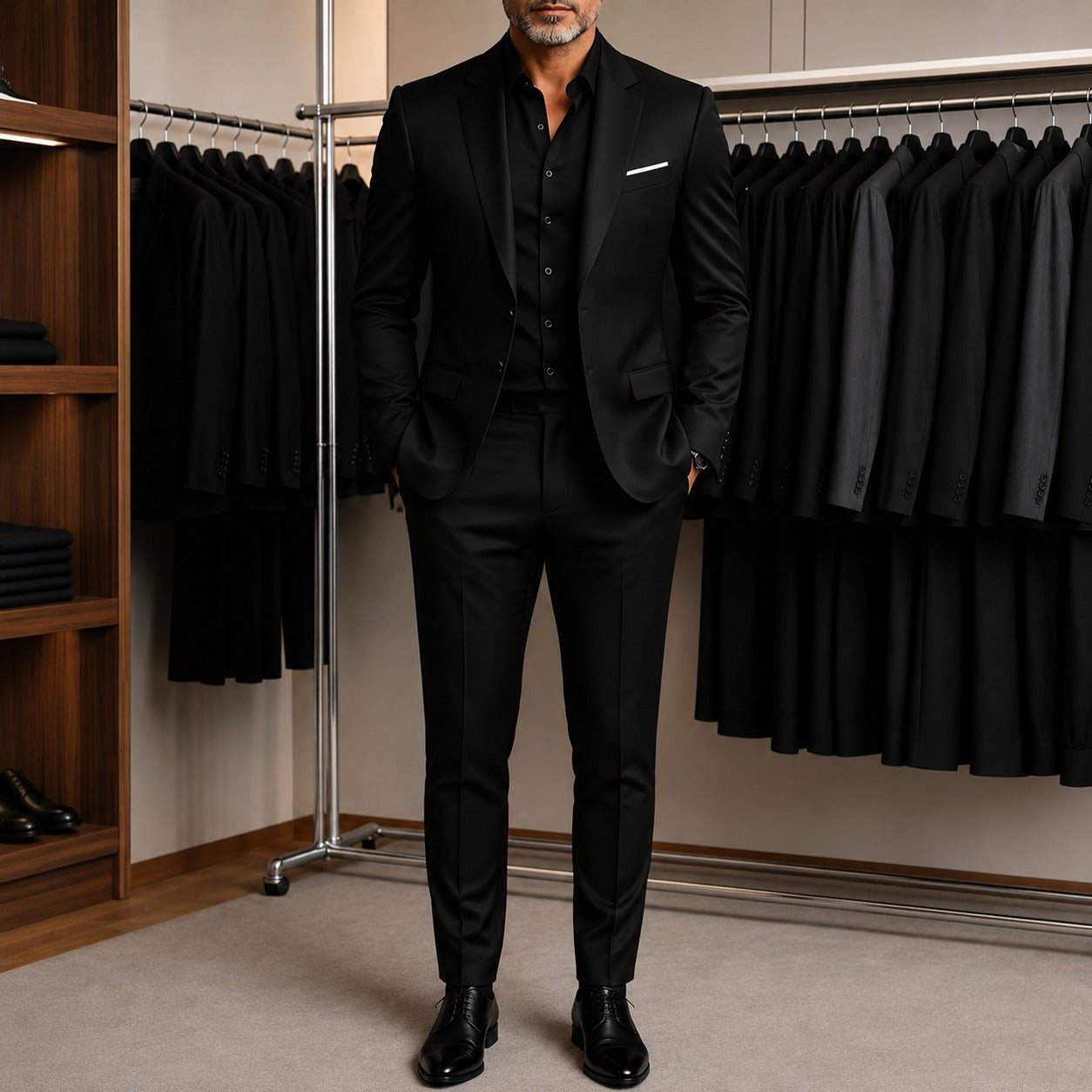 Monaco Royal™ Suit Set with Premium Tailored Blazer and Slim Fit Pants
