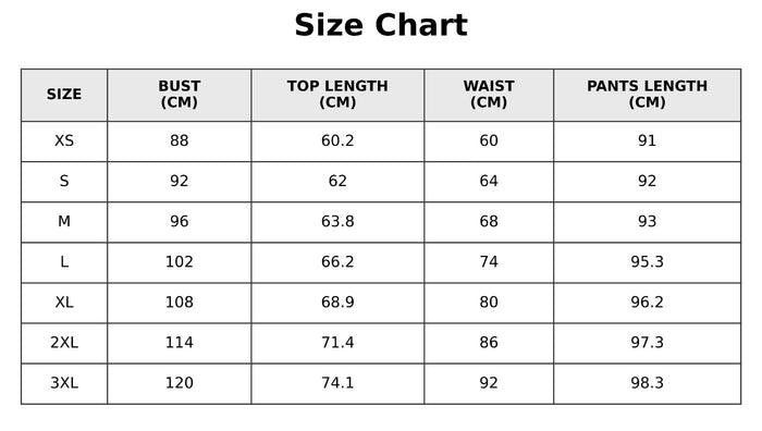 Size Guide