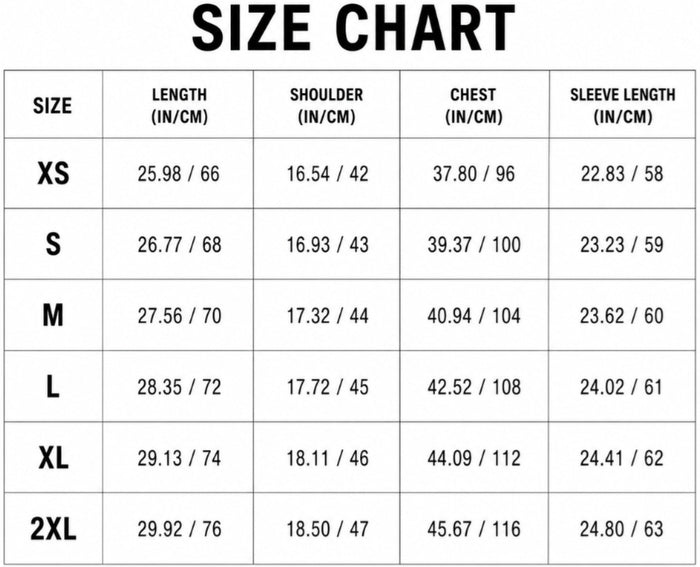 Size Guide