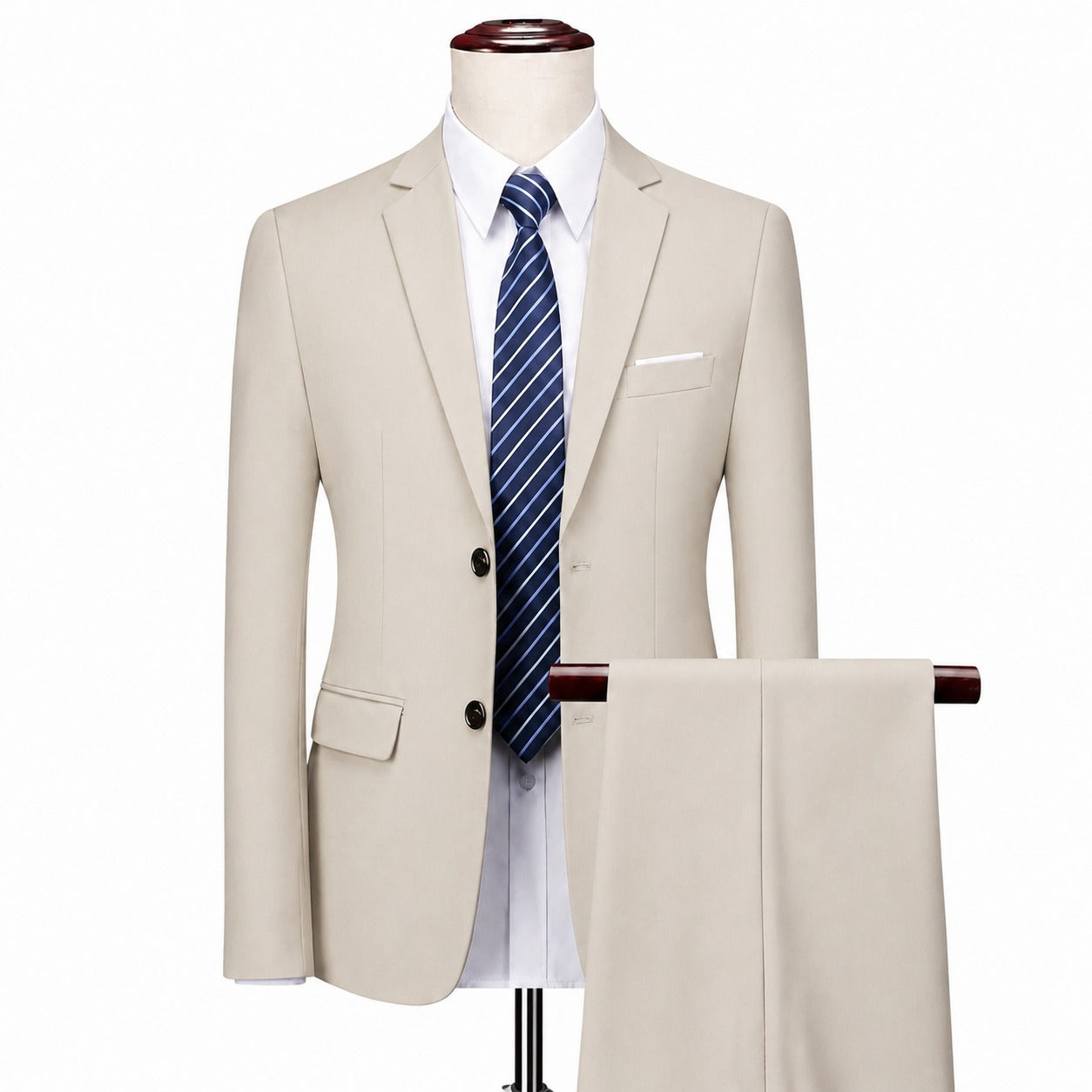 Monaco Royal™ Suit Set with Premium Tailored Blazer and Slim Fit Pants