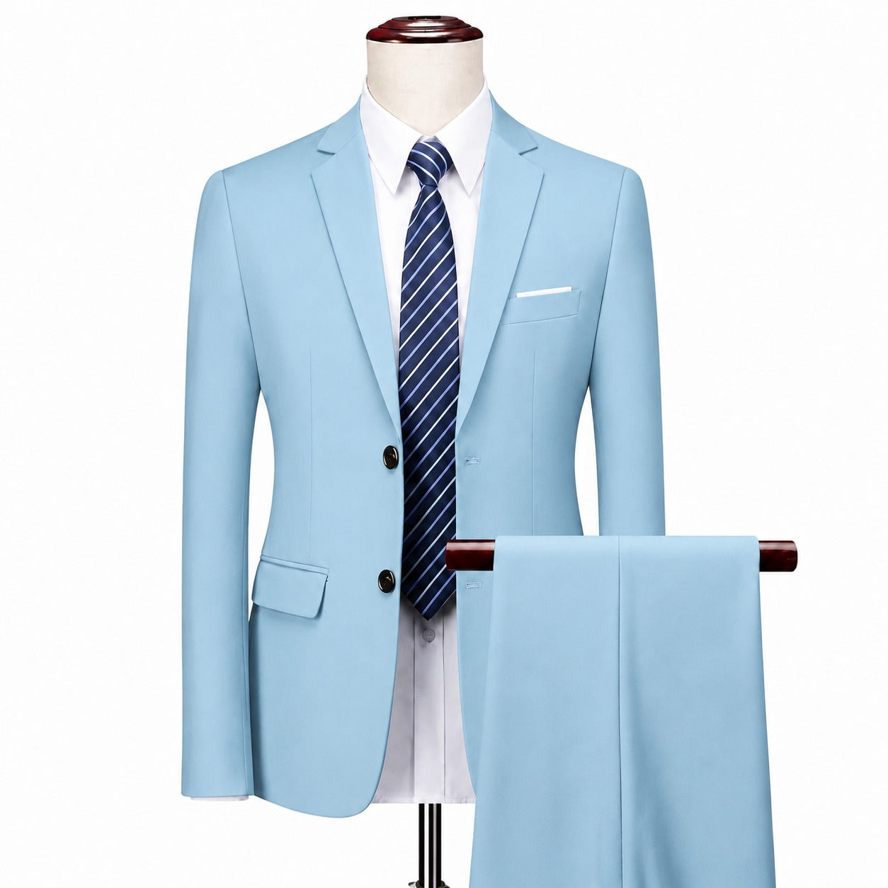 Monaco Royal™ Suit Set with Premium Tailored Blazer and Slim Fit Pants