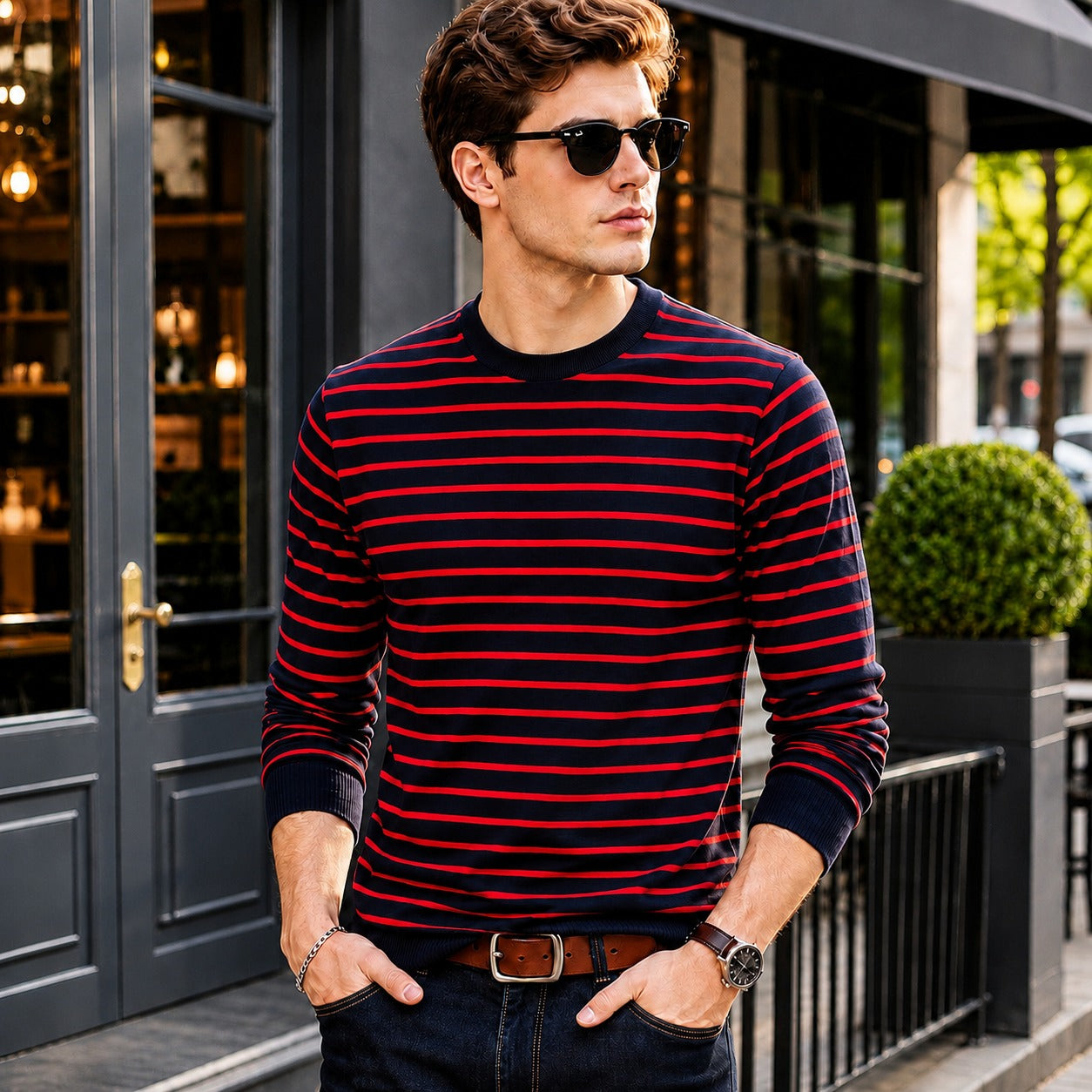 Belmont™ Premium Knit Sweater with Fleece Lining