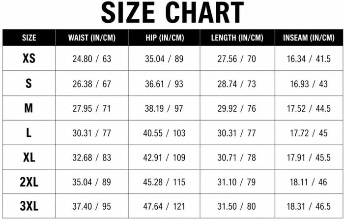 Size Guide