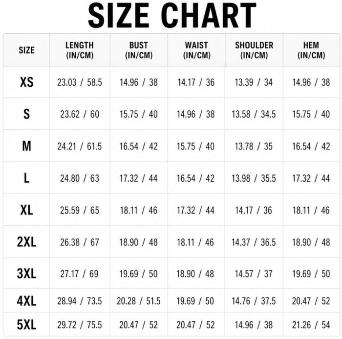 Size Guide